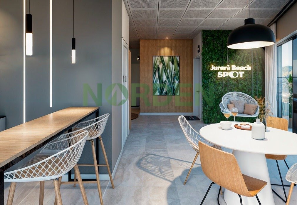 Apartamento de 23 m² com 1 quarto no Jurerê Beach Spot, Jurerê