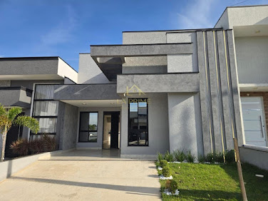 Casa de Condomínio em Cajuru do Sul - Sorocaba, SP - 3 Dormitórios/1 Suíte - Cozinha com planejados - Área gourmet - Piscina - 2 Vagas
