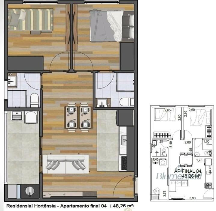 Apartamento à venda com 2 quartos, 1 banheiro, 1 vaga e 37m² no Nossa Senhora do Carmo, Arujá (SP) — foto 11 de 11