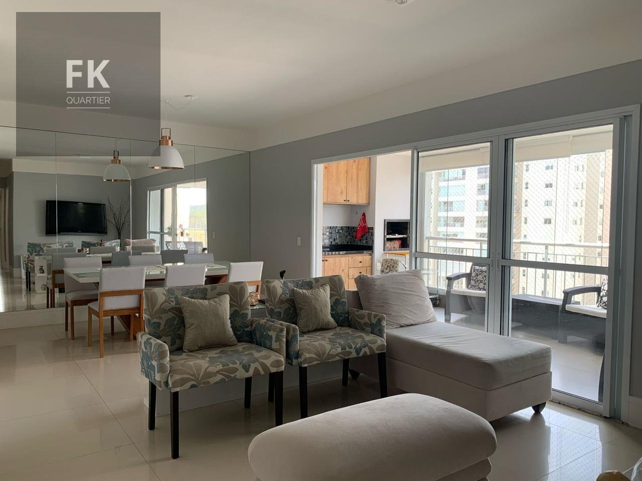 Apartamento para alugar com 4 quartos, 3 banheiros, 2 vagas e 132m² no Tamboré, Santana de Parnaíba — foto principal