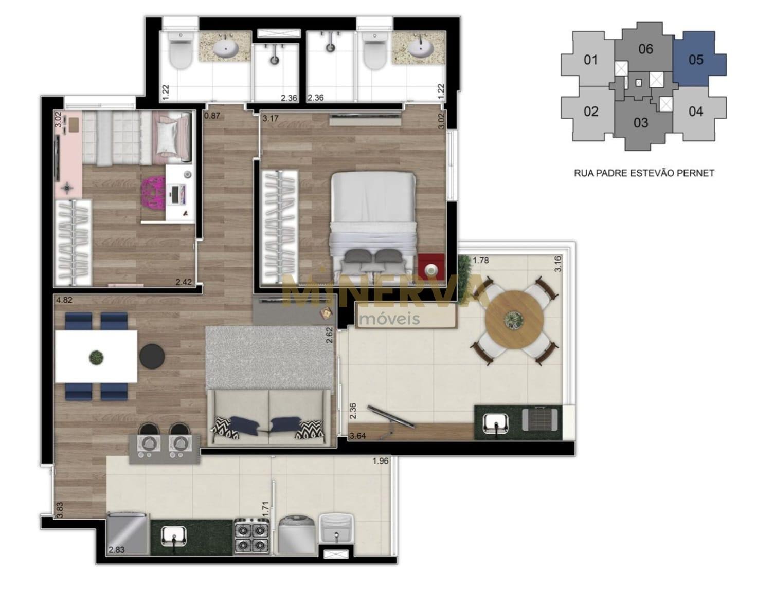 Apartamento para alugar com 2 quartos, 1 suíte, 1 vaga e 65m² no Vila Gomes Cardim, São Paulo (SP) — foto 18 de 30