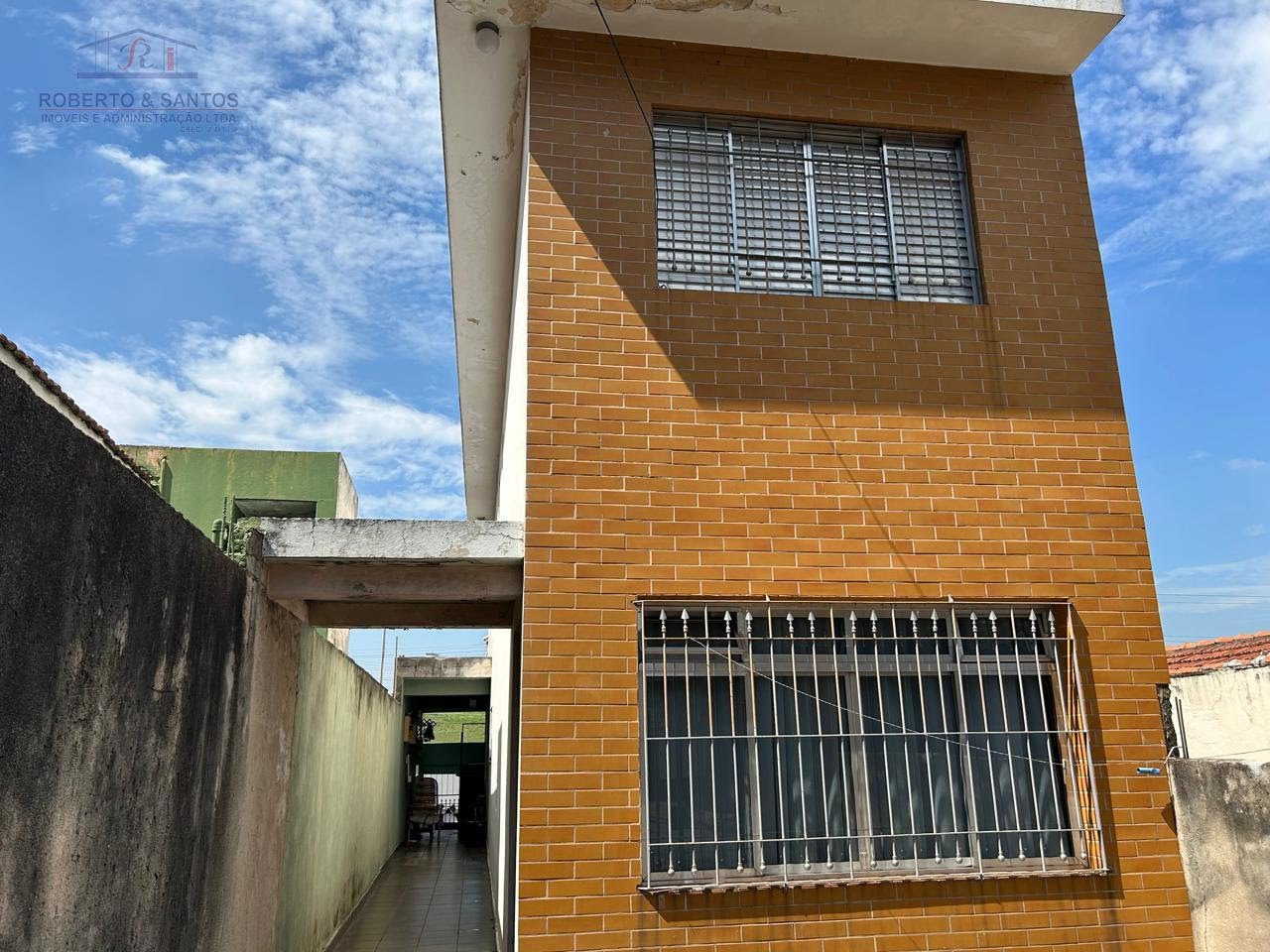 Vista do sobrado