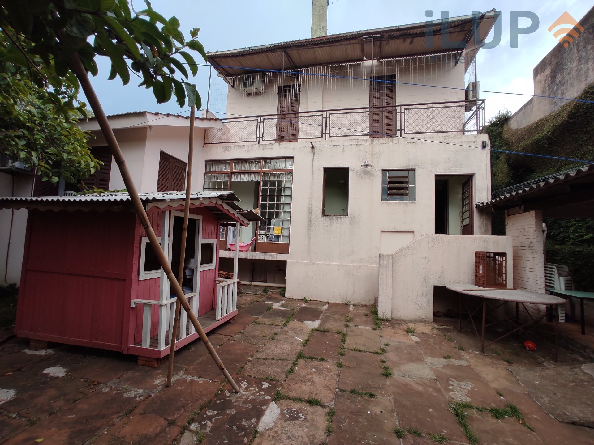 Fachada do fundos