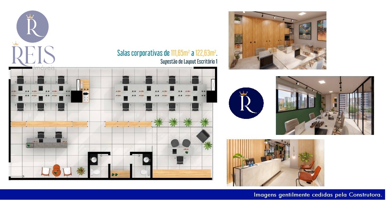 Layout Escritório (meramente ilustrativo)