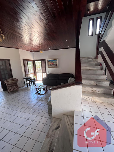 Sala estar e escada