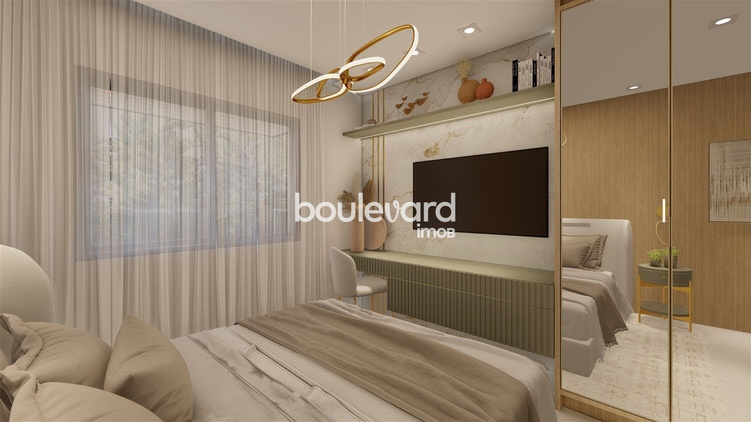 Apartamento à venda com 2 quartos, 2 suítes, 1 vaga e 89m² no Barreiros, São José (SC) — foto 16 de 30