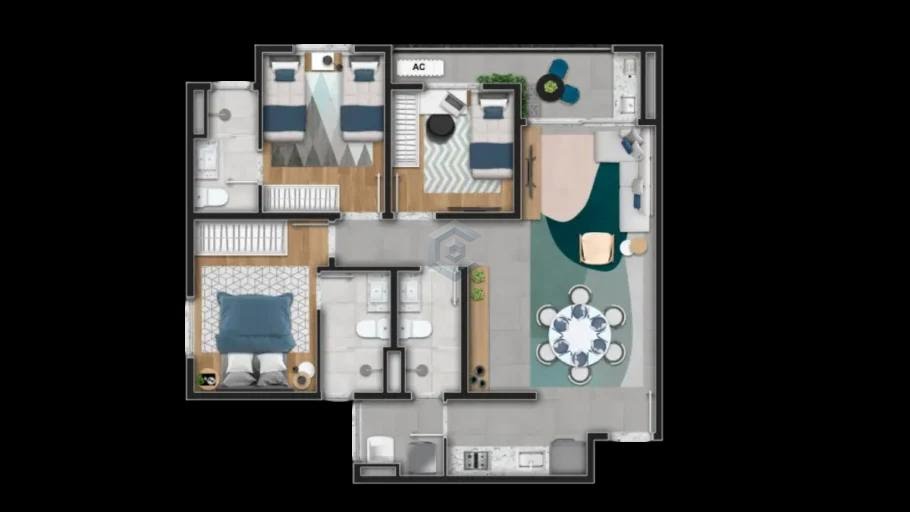 72m²