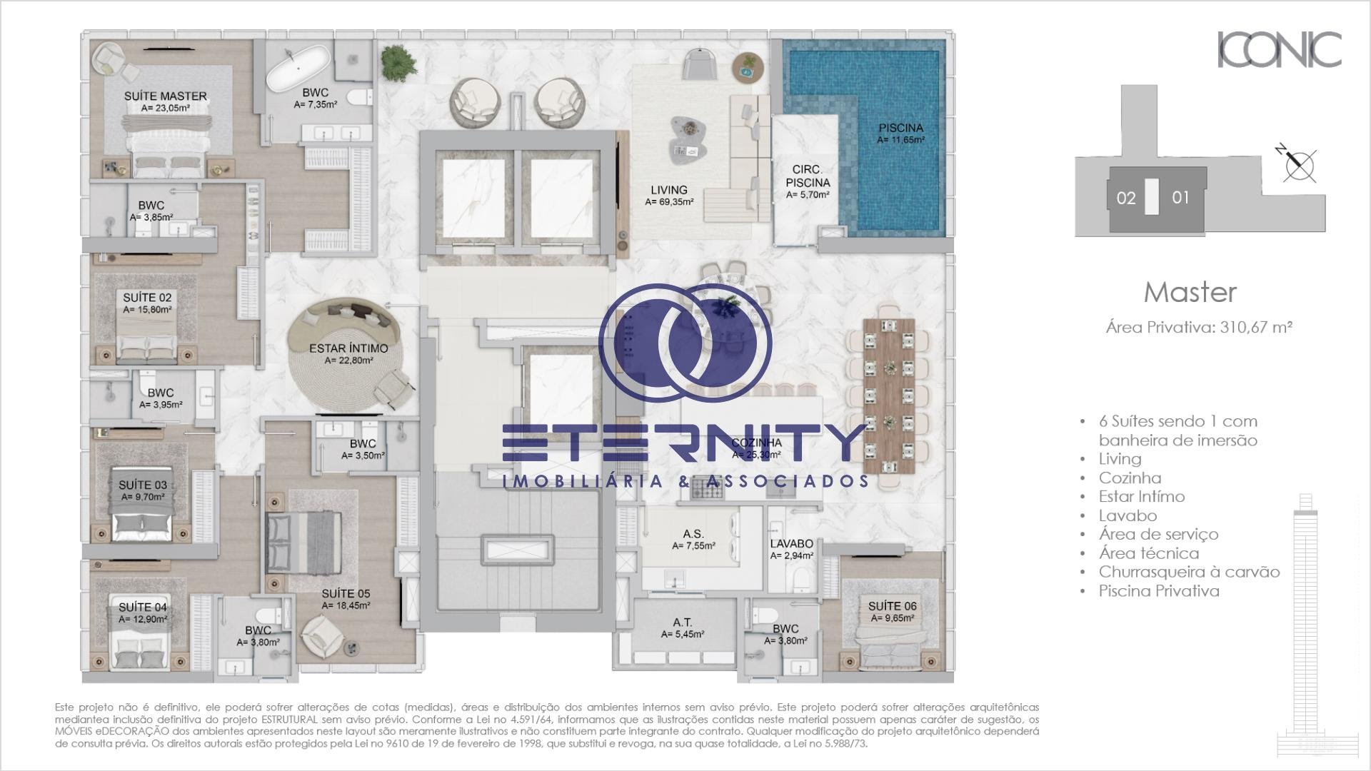 Apartamento à venda com 4 quartos, 4 suítes e 310m² no Centro, Balneário Camboriú (SC) — foto 2 de 10