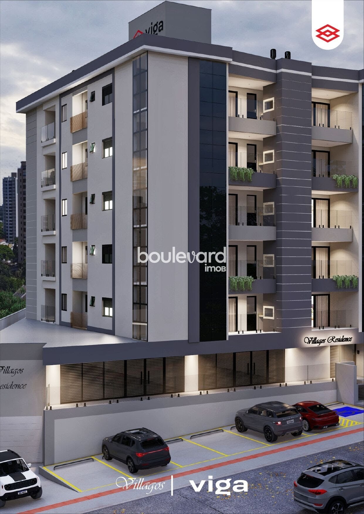 Apartamento à venda com 3 quartos, 1 suíte, 2 vagas e 99m² no Pedra Branca, Palhoça (SC) — foto 2 de 28