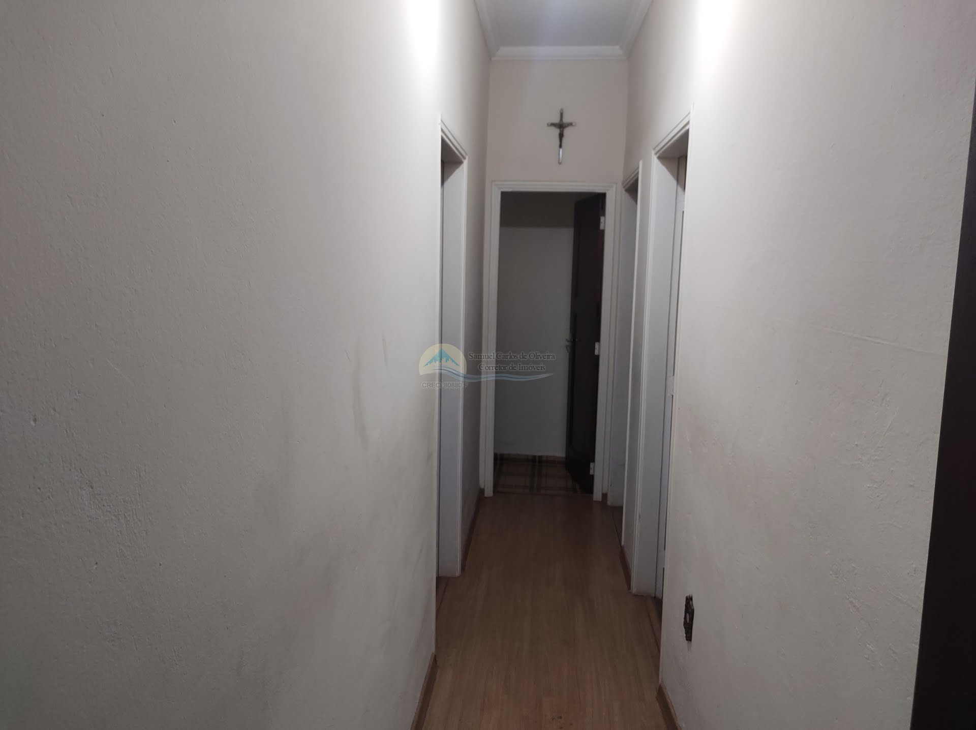 corredor dos quartos