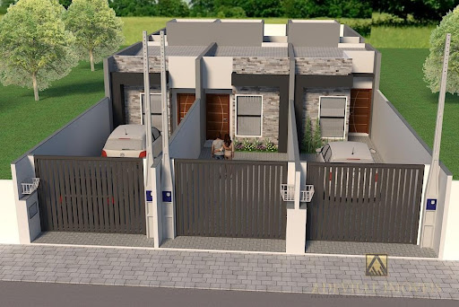 Casa Geminada em Espinheiros  -  Joinville