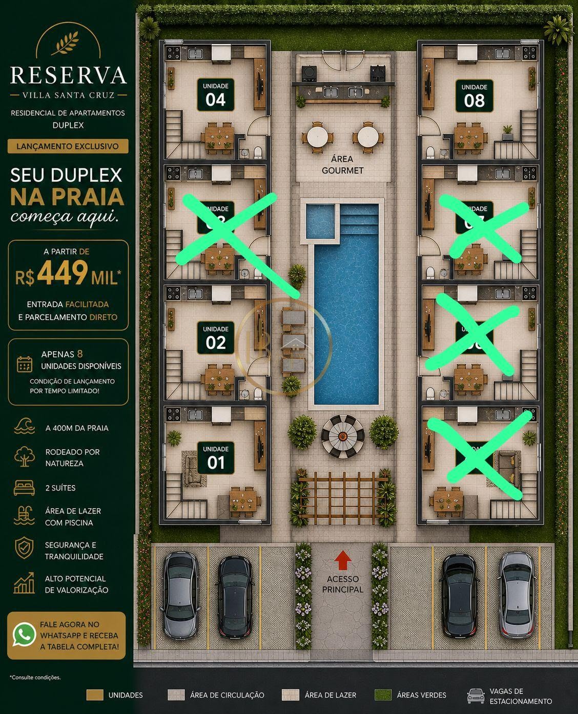 Apartamento à venda com 2 quartos, 2 suítes, 1 vaga e 76m² no Praia Mutarí, Porto Seguro (BA) — foto 5 de 16