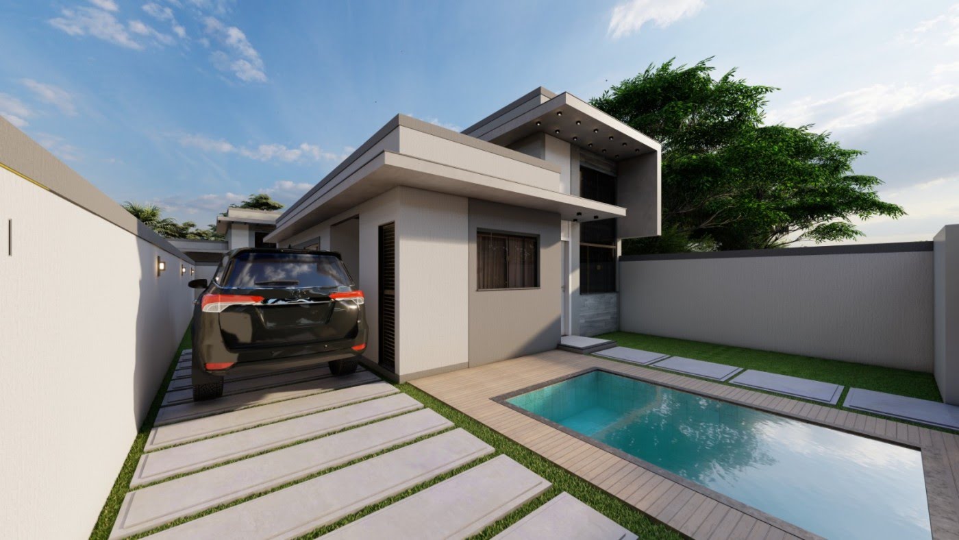 Casa à venda com 3 quartos, 1 suíte, 3 vagas e 210m² no Extensão do Bosque, Rio das Ostras (RJ) — foto 7 de 8
