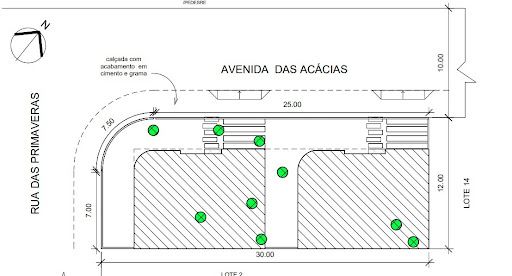 Planta Baixa das Duas Casas