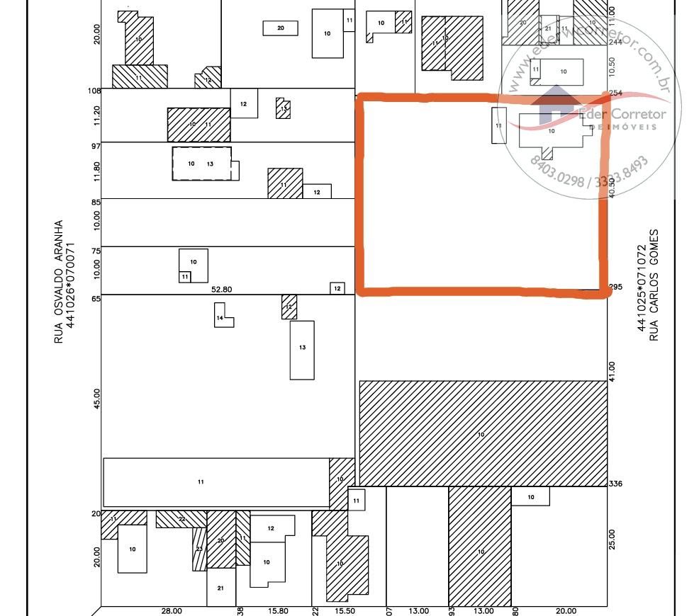 Terreno à venda com 2052m² de terreno no Osvaldo Aranha ( Terreno), Ijuí (RS) — foto 3 de 3