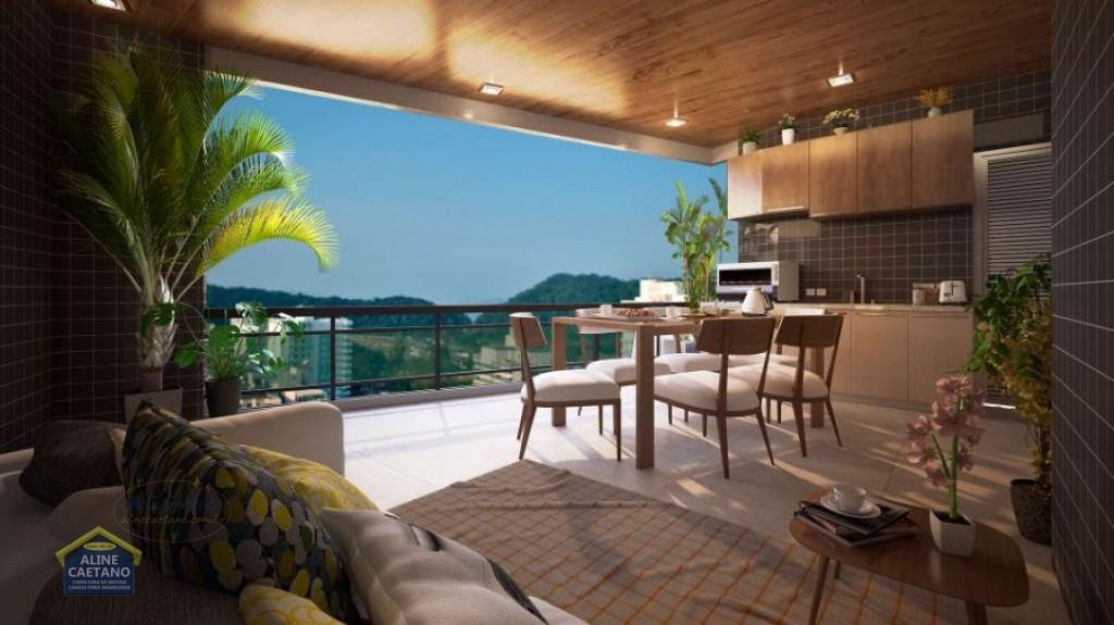 Apartamento à venda com 3 quartos, 1 suíte, 2 vagas e 128m² no Canto do Forte, Praia Grande (SP) — foto 2 de 30
