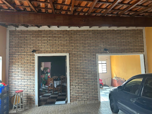 Garagem coberta