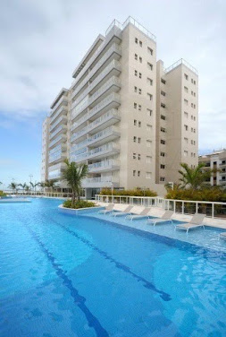 Apartamento pé na areia  em Bertioga, SP