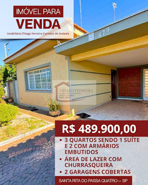 Casa em Bairro Jardim  -  Santa Rita do Passa Quatro
