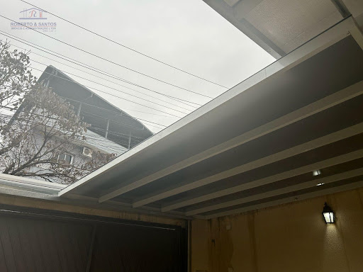 Cobertura retratil na garagem