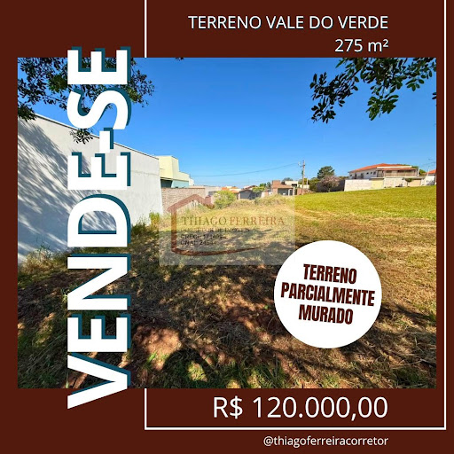 Lote / Terreno em Vale do Verde  -  Santa Rita do Passa Quatro