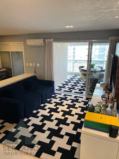 Apartamento mobiliado - locação - Brooklin - Pacote R$16.000