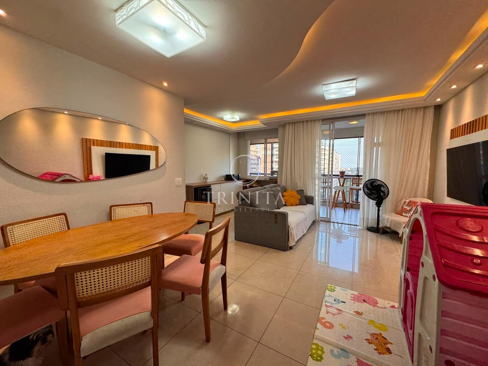 Sala de jantar e sala de estar