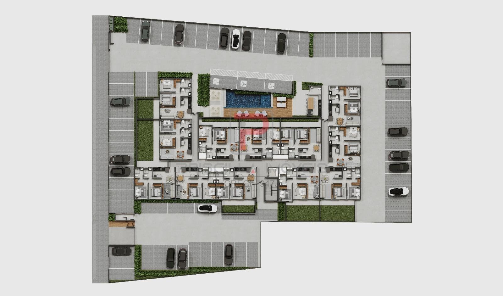 Apartamento à venda com 2 quartos, 1 suíte, 1 vaga e 52m² no Bessa, João Pessoa (PB) — foto 8 de 9