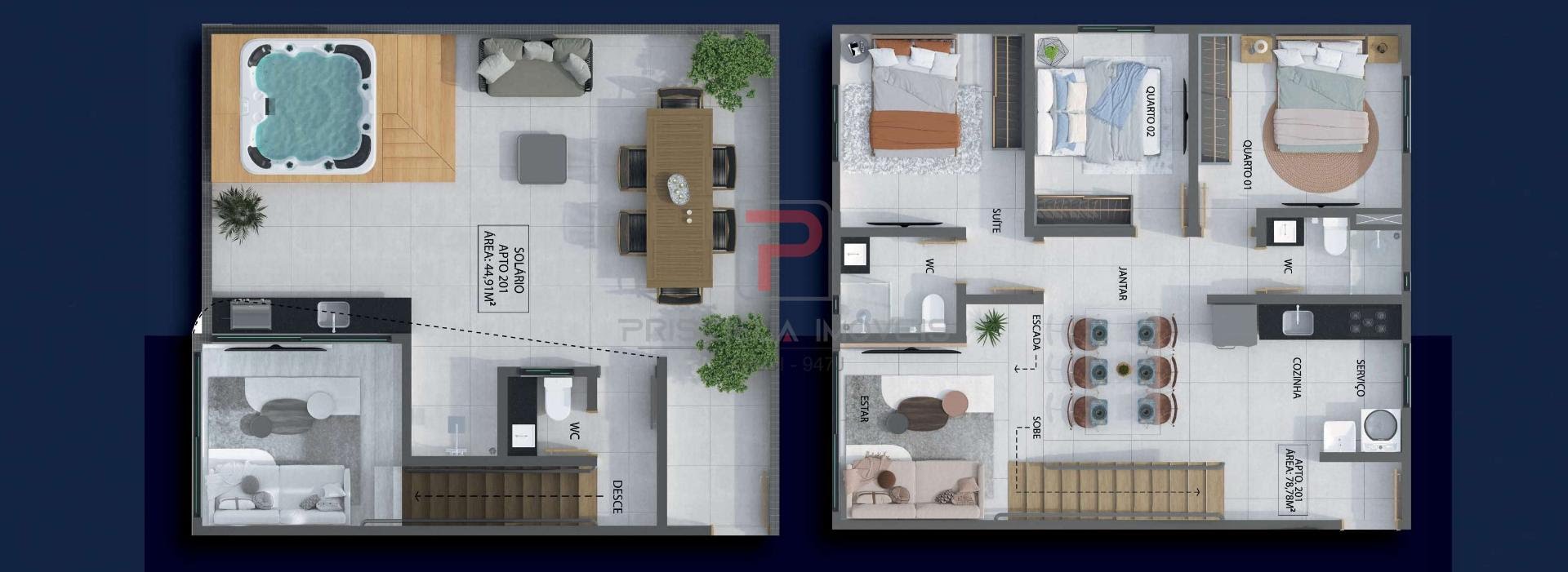 Apartamento à venda com 2 quartos, 1 suíte, 1 vaga e 65m² no Estados, João Pessoa (PB) — foto 17 de 18