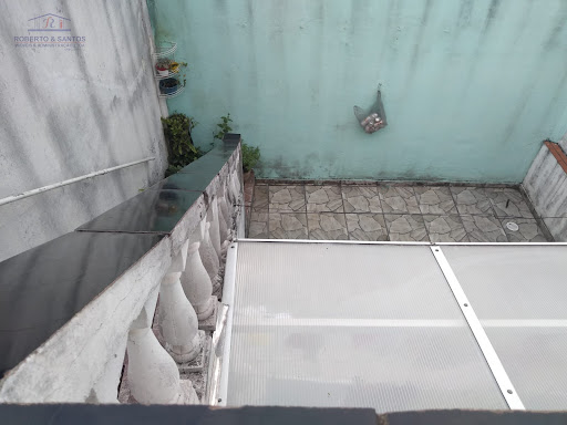 Escadas para a varanda
