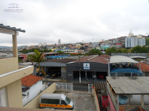 Vista do estacionamento