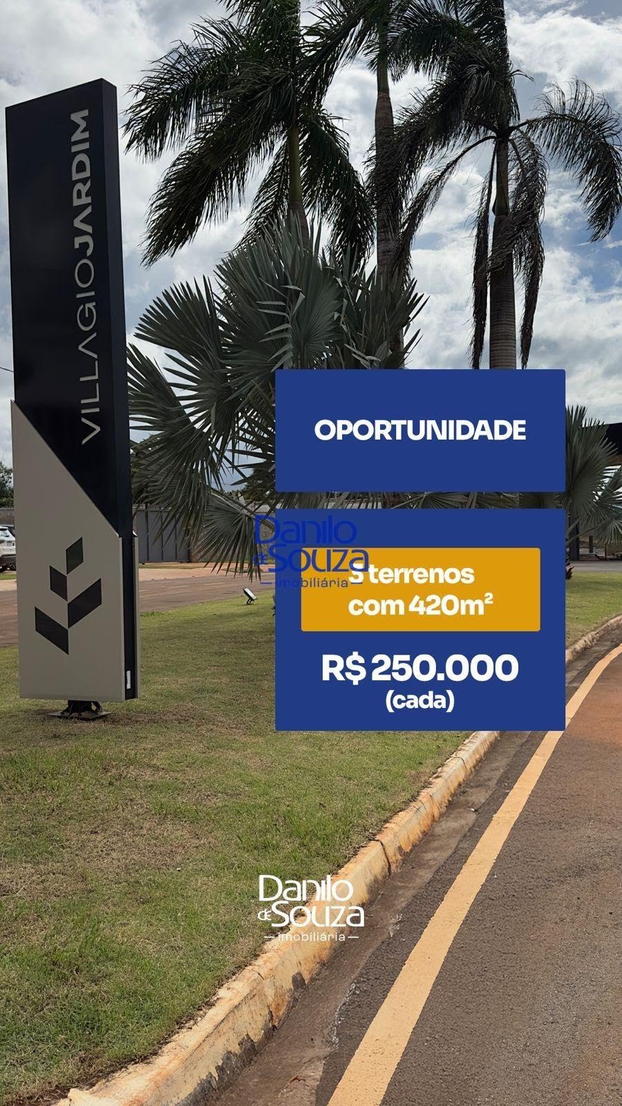 Terreno à venda com 420m² de terreno no Villagio Jardim, Araxá — foto principal