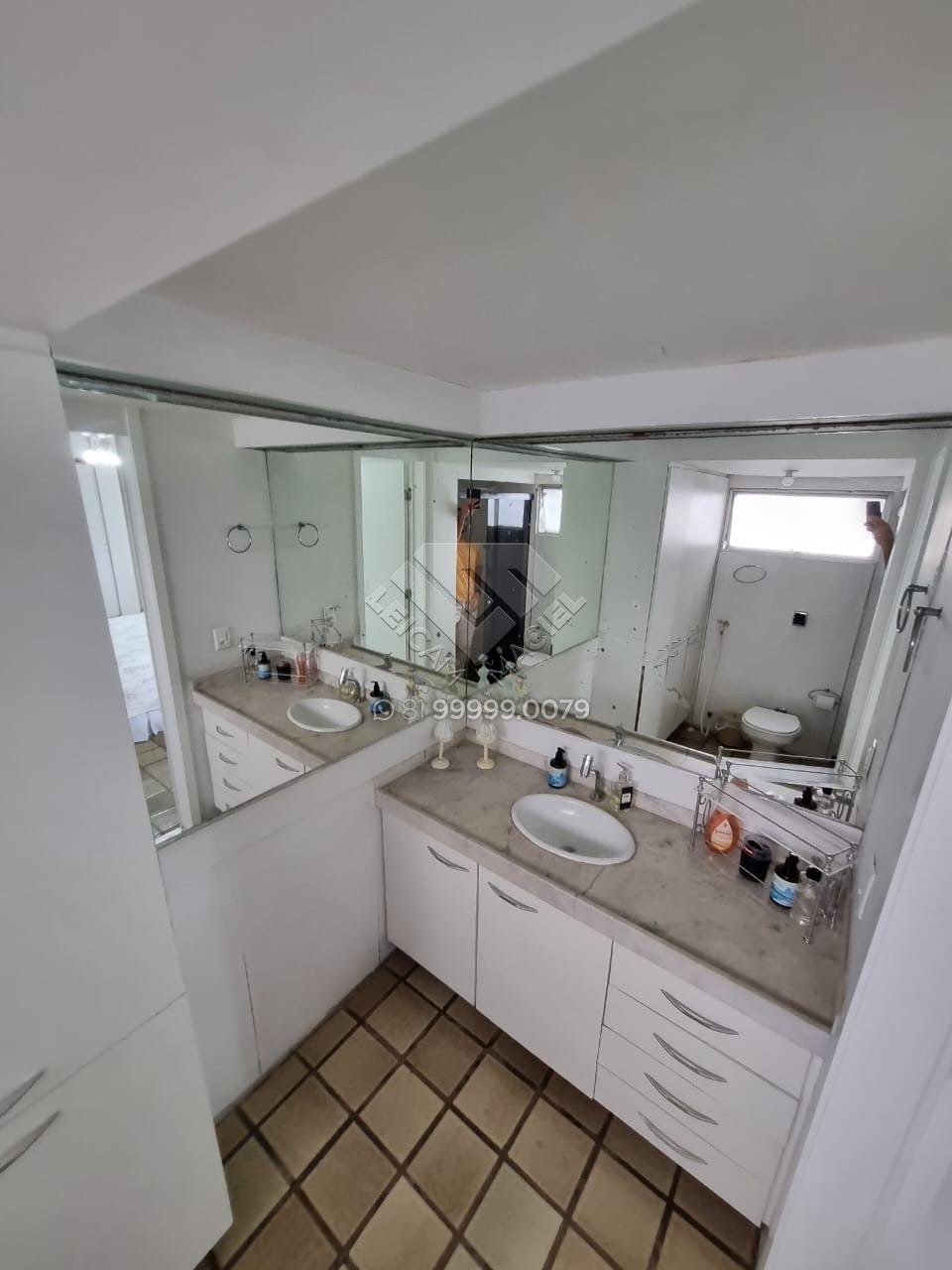 Apartamento à venda com 4 quartos, 2 suítes, 3 vagas e 306m² no Apipucos, Recife (PE) — foto 12 de 30