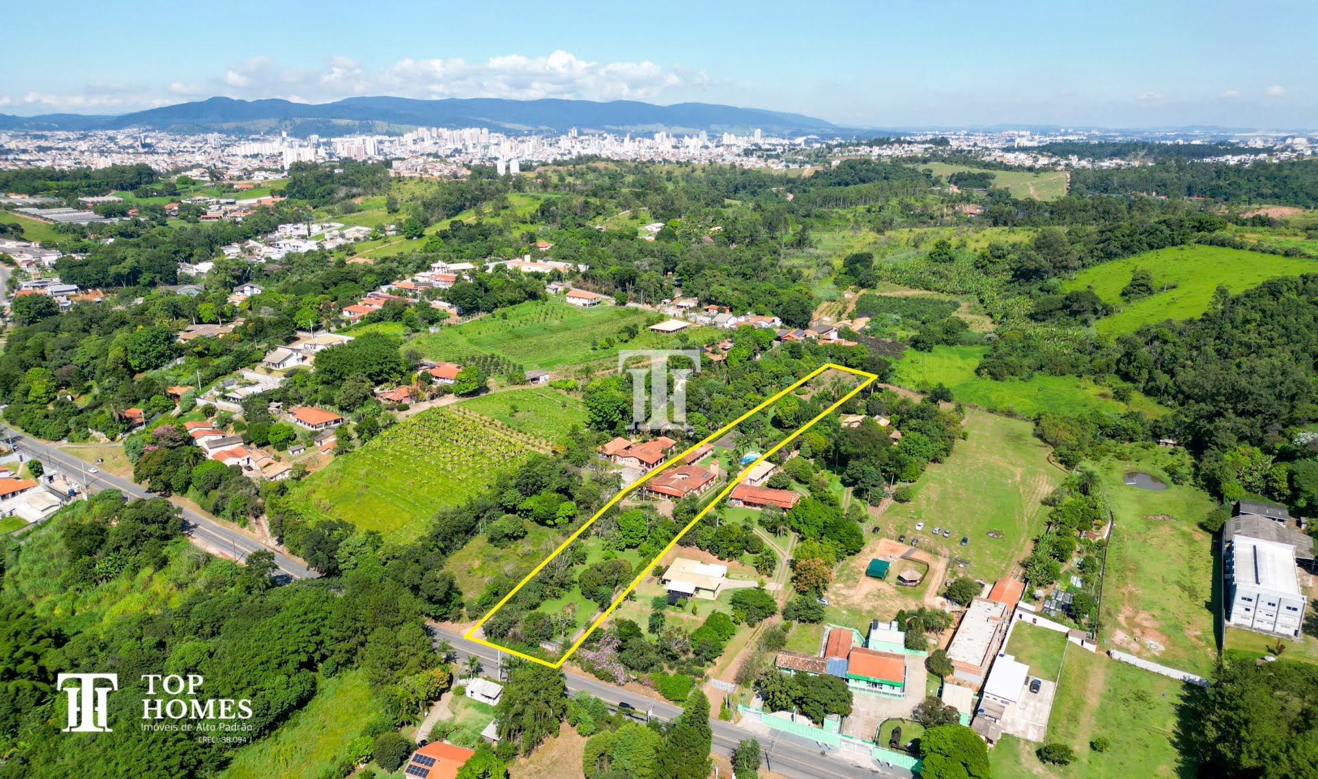 Sítio / chácara à venda no bairro Caxambu em Jundiaí/SP