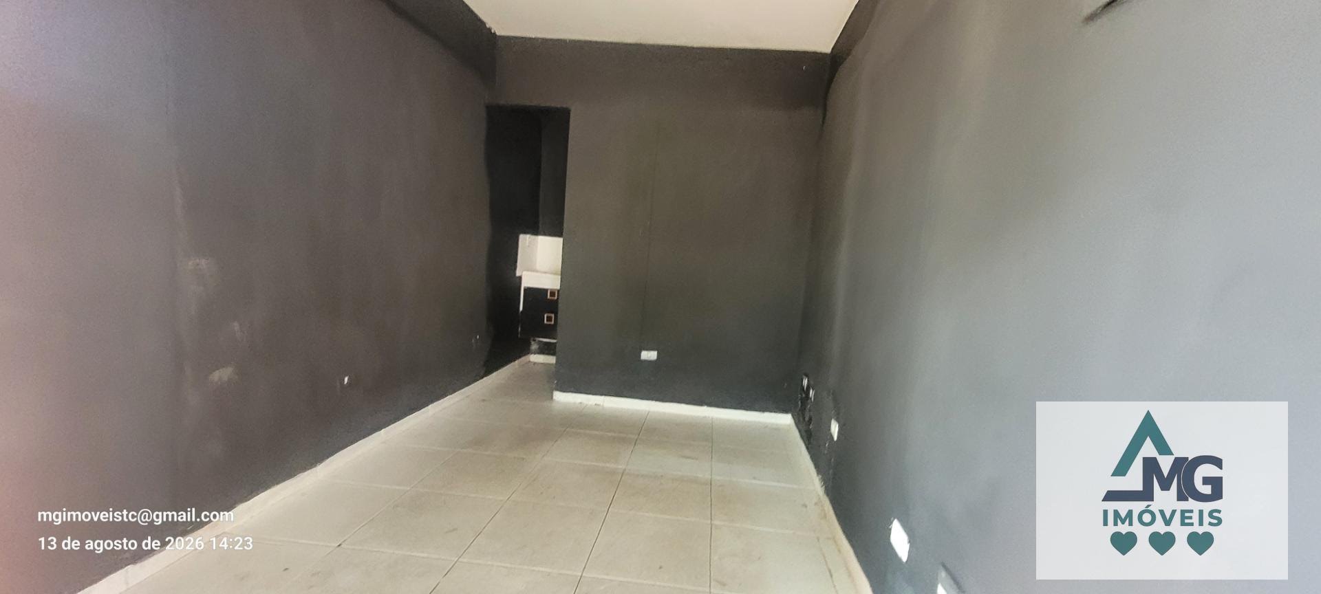Espaço com as tomadas 