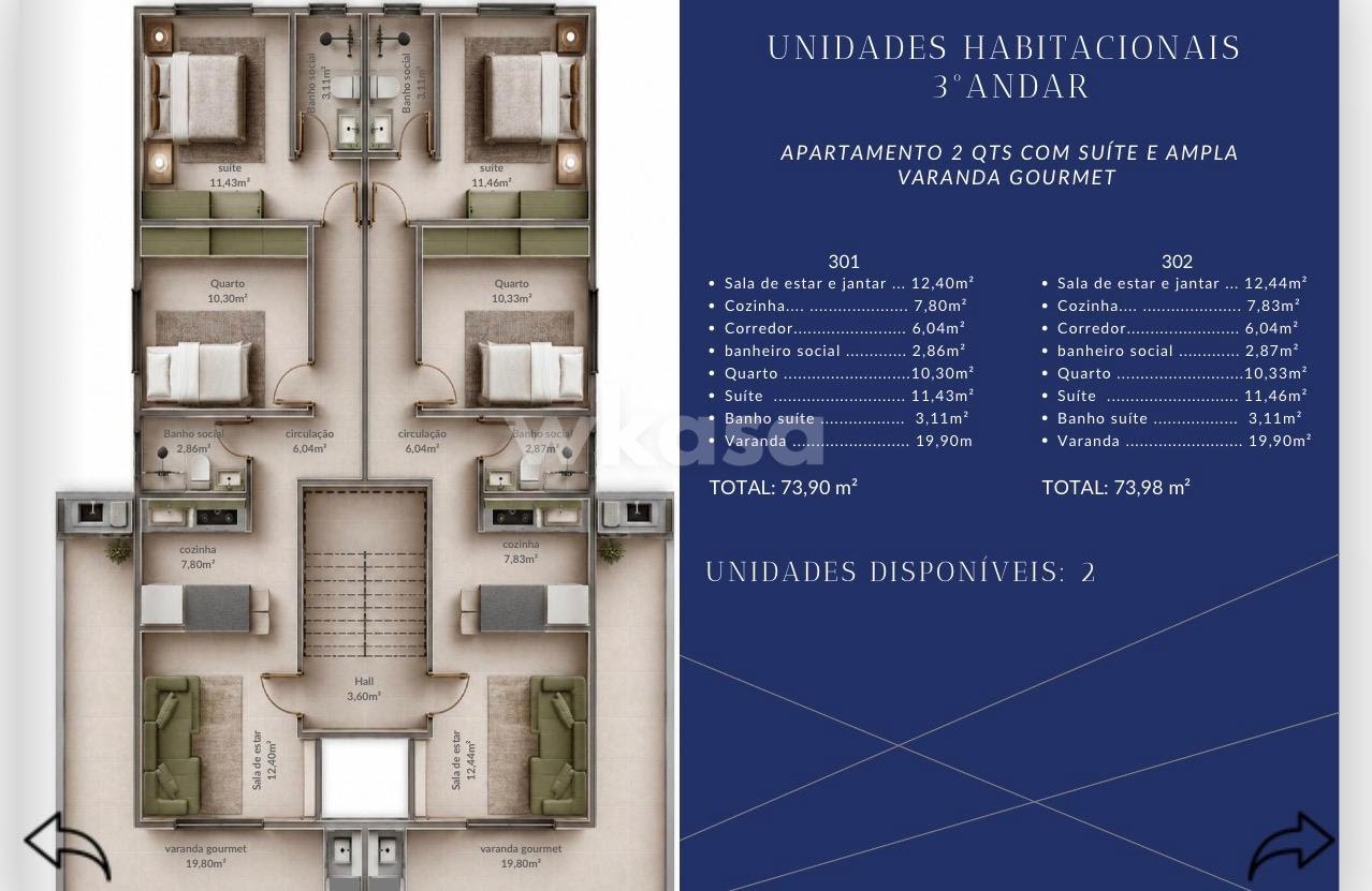 Apartamento à venda com 2 quartos, 1 suíte, 1 vaga e 74m² no Iriri, Anchieta (ES) — foto 11 de 13