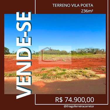 Lote / Terreno em Vila Poeta  -  Santa Rita do Passa Quatro