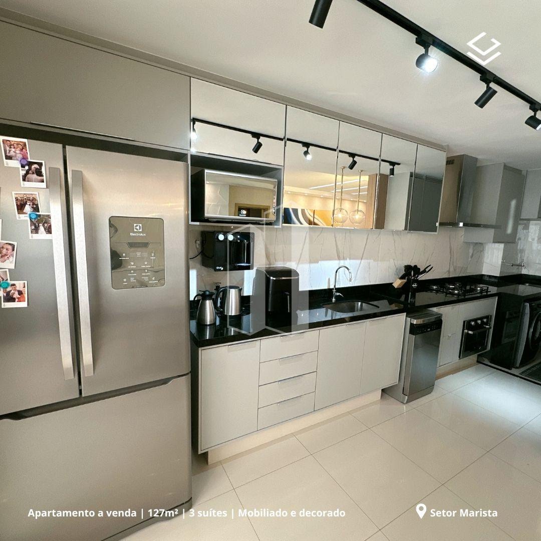 Apartamento à venda com 3 quartos, 1 suíte, 2 vagas e 130m² no Setor Marista, Goiânia (GO) — foto 9 de 9