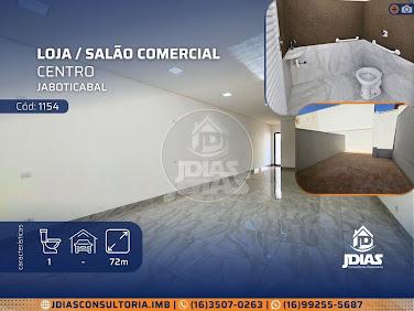 Loja / Salão em Centro - Jaboticabal, SP