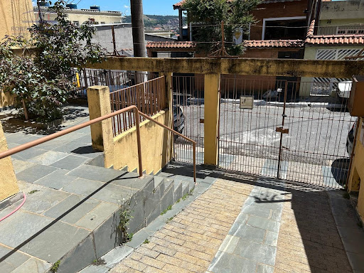 Entrada do portão