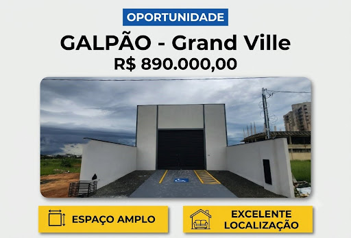 Galpão comercial em Grand Ville  -  Uberlândia