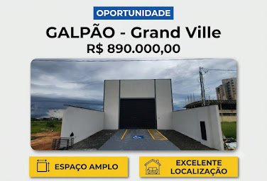 Galpão comercial em Grand Ville  -  Uberlândia
