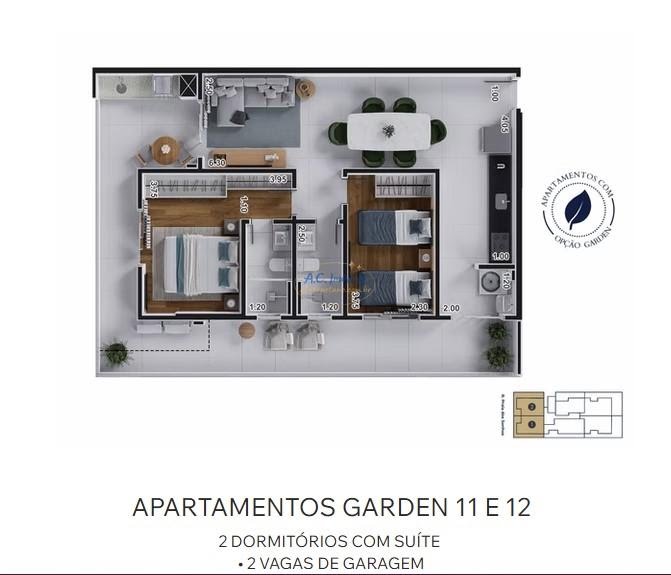 Apartamento à venda com 2 quartos, 1 suíte, 1 vaga e 71m² no Guilhermina, Praia Grande (SP) — foto 8 de 27
