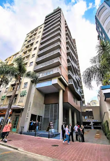 Entrada do prédio 
