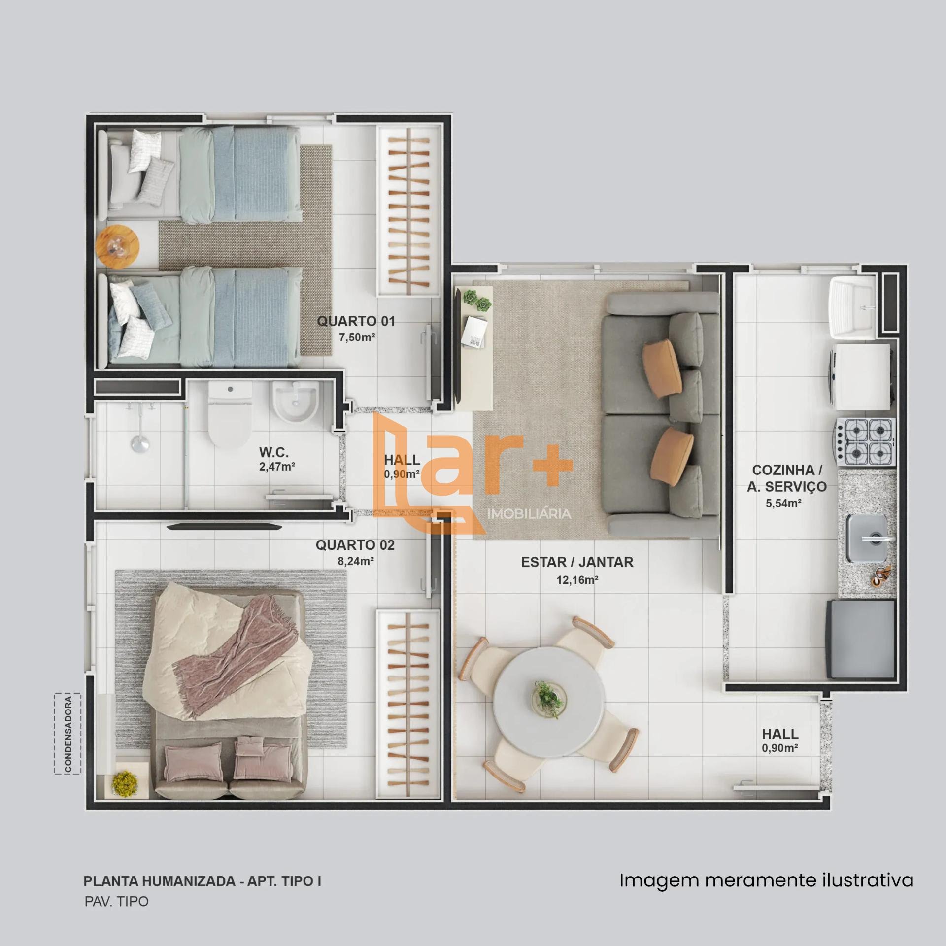 Apartamento à venda com 2 quartos, 1 banheiro, 1 vaga e 44m² no Soledade, Aracaju (SE) — foto 27 de 27