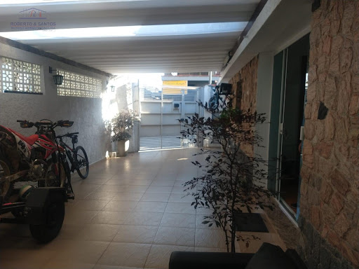 Varanda e garagem