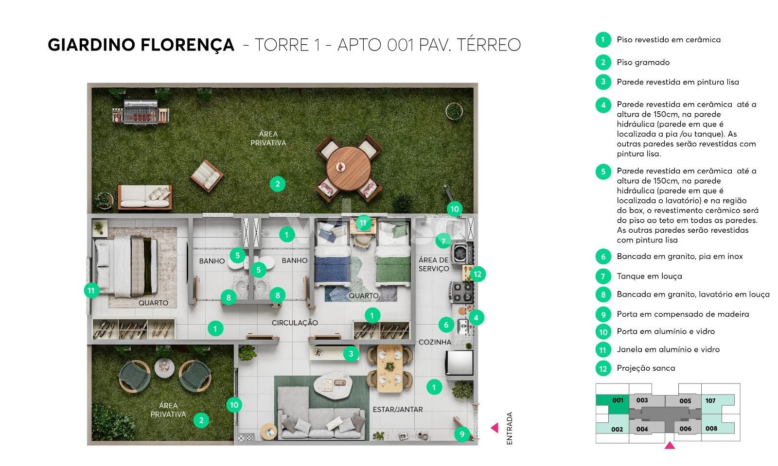 Apartamento à venda com 2 quartos, 1 banheiro, 1 vaga e 45m² no Valparaíso, Serra (ES) — foto 8 de 11