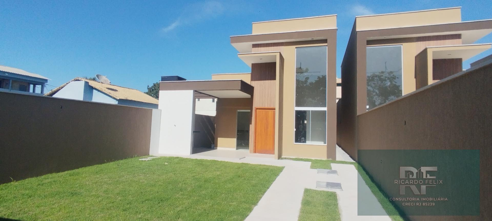 Casa à venda com 3 quartos, 2 banheiros, 2 vagas e 80m² no Jardim Bela Vista, Rio das Ostras — foto principal