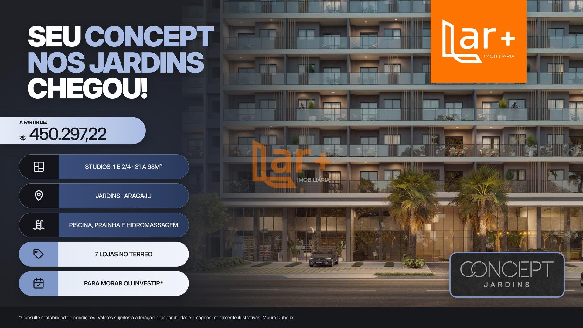 EMPREENDIMENTO CONCEPT JARDINS  -  Aracaju