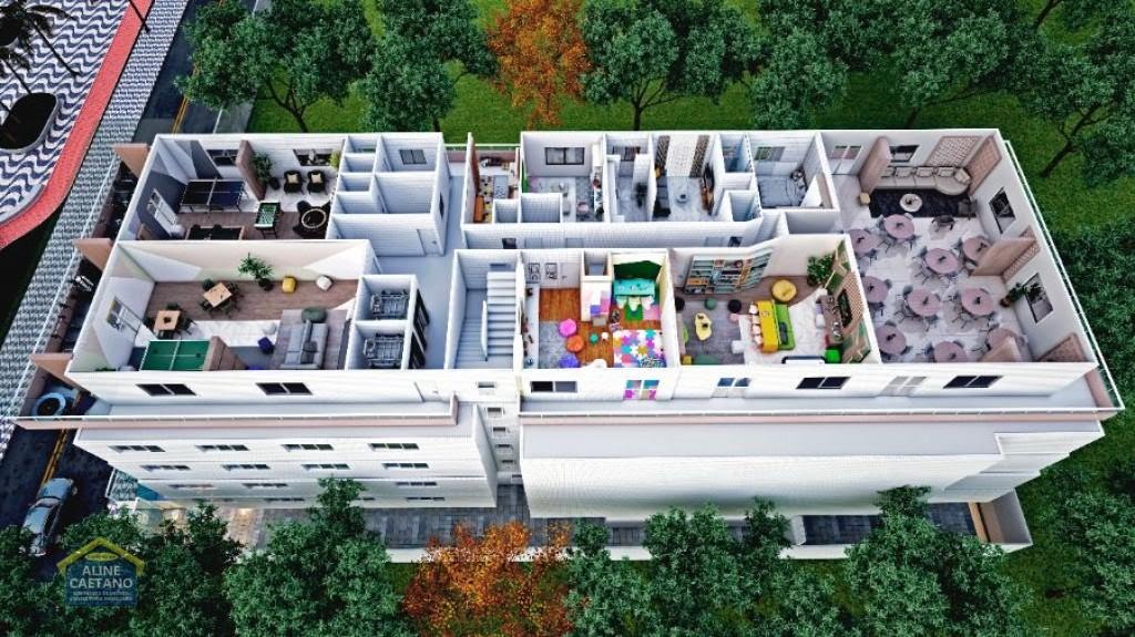 Apartamento à venda com 2 quartos, 1 suíte, 2 vagas e 77m² no Jardim Imperador, Praia Grande (SP) — foto 4 de 20